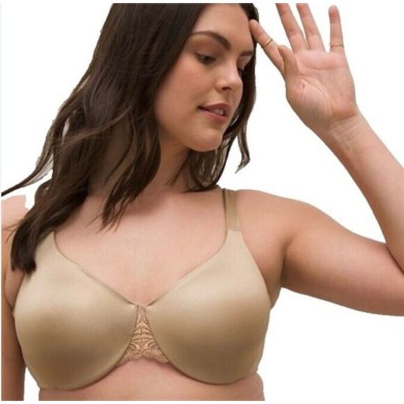 Soma tan sensuous sides 3” minimizer bra size 38D NWOT - Picture 1 of 7